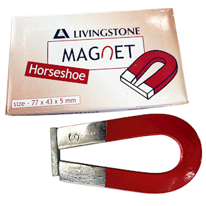 Magnet Horse Shoe with Keeper 10/PK Pack