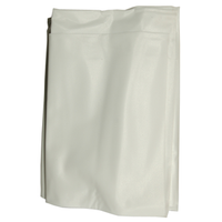 White Recyclable Polypropylene Mattress Protector, 215 x 160 x 30cm, 60GSM, Each