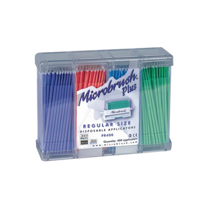 MICROBRUSH PLUS REG PURPLE/PEACH/BLUE/GREEN Box