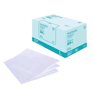 Multigate Medicel All Purpose Towel, 60 x 35 cm, Large, Nonwoven Spun Lace, Low Lint, Latex Free, 100 Pieces/Box, 12 Boxes/Carton Carton