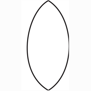 Mirror, Convex, 50mm Diameter, 5cm Focal Length, Each