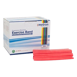 METRON EXERCISE BAND 25M RED EACH Each