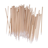 Livingstone Micro Cotton Tip Applicators, 100mm x 2mm, Sterile, 100 Pieces/Pack Pack