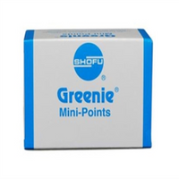 Shofu Greenie Polisher, Shank CA, Shape WH6, No 0286, 12/Pack Pack