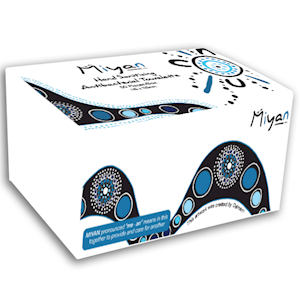 Miyan Sanitising Towelette, 1 Piece/Pack, 100 Packs/Box Box