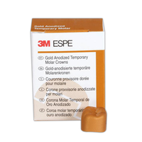 3M GOLD ANOD REPLACE CRWN #940344/LR4 5/PK Pack