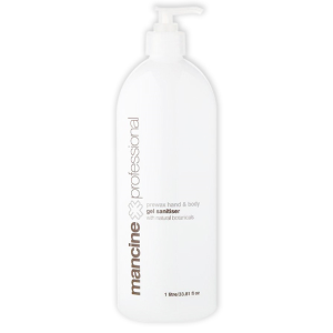 Mancine Pre Wax Sanitisers, 1 Litre Bottle, Each Each