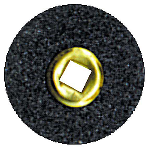 Moore's Paper Disc Brass Centre, Garnet Fine, 5/8 Inch, 50/Pack Pack