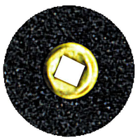 Moore's Paper Disc Brass Centre, Garnet Medium, 5/8 Inch, 50/Pack Pack