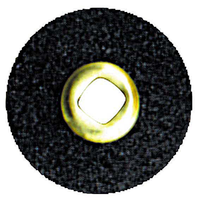 Moore's Paper Disc Brass Centre, Waterproof Medium, 1/2 Inch, 50/Pack Pack
