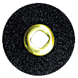 Moore's Paper Disc Brass Centre, Waterproof Medium, 1/2 Inch, 50/Pack Pack