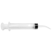 Livingstone Recyclable Plastic Syringe, 12ml, with Curve Pointed Tip, 50/Bag Bag