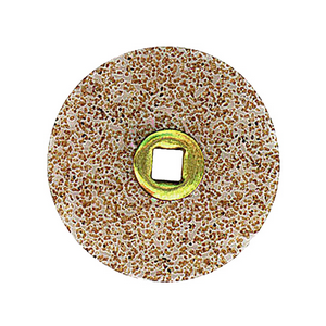 Moore's Plastic Disc Brass Centre, Garnet Coarse, 7/8 Inch, Loose Each