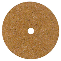 Moore's Paper Disc Brass Centre, Pinhole Garnet Fine, 1/2 Inch, 50/Pack Pack