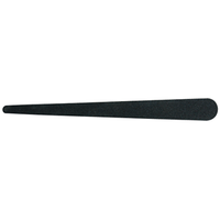 Tapered Cushioned Black Fine Nail Files, Each Each