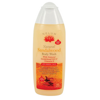 Nelum Body Wash 280ml, Sandalwood, Calming, Smooth Aromatic Cleanser, Each