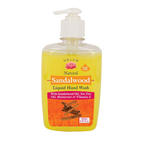 Nelum Hand Wash 250ml, Sandalwood Scent, Moisturising Formula, Each