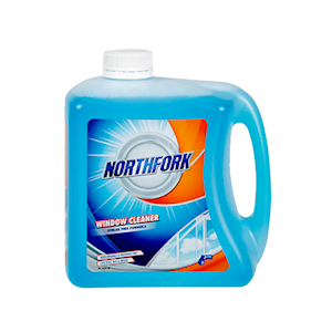 Northfork Window and Glass Cleaner, 2L, Neutral pH Cleaner, Each Each