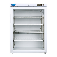 Nuline MLS125GP Spark Free Lab Fridge, Glass Door, 125L, 595(W) x 595(D) x 840(H) mm, 4 Adjustable Shelves, 55kg, Australian Made, Each Each
