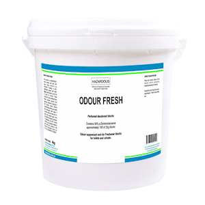 Clean Plus Odour Fresh Urinal Deodorant Block, 160 Blocks/Pail (25 grams/Block), 4kg/Pail, Each Each