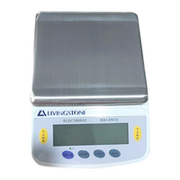 Livingstone Portable Balance, 2200 Grams Capacity, 0.1 Gram Readability, 160 x 170mm Stainless Steel Pan, Each Each