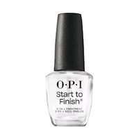 OPI Start to Finish 3 In 1 Treatment, Clear, 15mL, Each