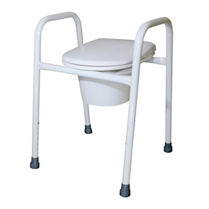 Bariatic Overtoilet Aid, 32mm Anti-corrosive Aluminium Tubing, Seat Width: 60cm, Max. Capacity 250kg, Each Each