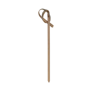 One Tree Knotted Bamboo Skewer, 80mm, FSC®-Certified Bamboo, 250 Pieces/Pack, 20 Packs/Carton Carton
