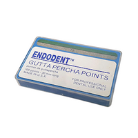 Endodent Absorbent Paper Points, ISO Size No. 70, Biodegradable, Sterile, Green, 200/Cell Pack Pack
