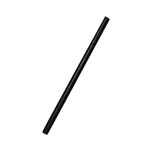 LivEco Cocktail Paper Straws, 5 x 120mm, Black, Compostable, FSC Mix Certified, 2,500 Pieces/Carton