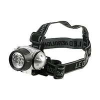 Pro Elec LED Head Torch with 12 High Intensity LEDs, 3 x AAA Batteries Not Included, Each