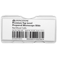 Livingstone Premium Top Level Prepared Slide, Red Blood Cells, Each Each