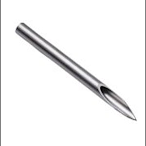 ABK Tri-Beveled Medical Grade Piercing Needle, 18G, 1.0 x 48mm, Each Piece