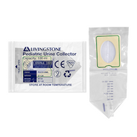 Out of Date, Liv Paediatric Urine Collector, Latex Free, 100ml, Loose, Original Unopened Condition, Discounted, While Stocks Last Loose