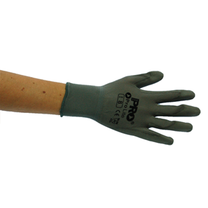 Prolite Polyurethane PU Coated Synthetic Grip Gloves, Size 7, 12 Pairs/Bag Bag