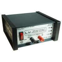 Power Supply, Selectavolt, Regulated 1.5/3/6V, DC 2 Amps Max, Made in Australia Each