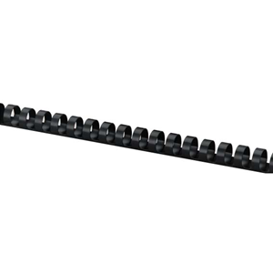 BINDING COMBS 21 R 25MM BLACK BOX/50 (pick from ACO45585) Box