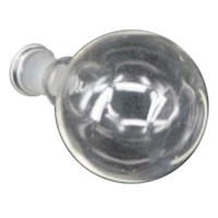 Flask, Round Bottom, 500ml, Short Neck, 19/26 Socket Joint, Borosilicate Glass, Australian, Each Each