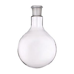 Flask, Round Bottom, 1000ml, Short Neck, 24/29 Socket Joint, Borosilicate Glass, Australian, Each Each