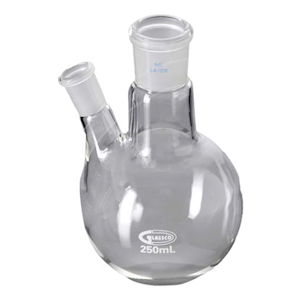 Monash Round Bottom Double Neck Flask