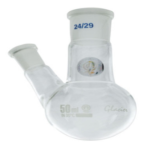 Monash Round Bottom Double Neck Flasks