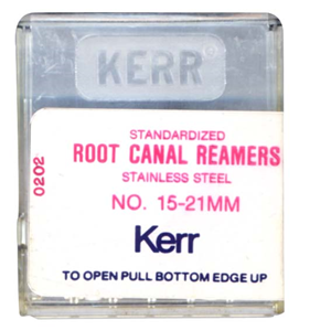 KERR 06112 REAMERS 25MM #20 6/PK Pack