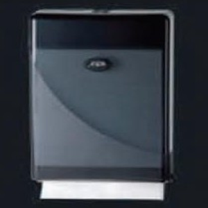 Royal Touch Compact Hand Towel Dispenser, 35 x 23 x 8.6cm, for RT66090, Black, Each Each