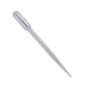 Samco Grad Transfer Pipettes 222-1S,1mL Large Bulb,5.8mL Capacity,15.5L cm,4.6DmmStem,Bulb Draw 3.4mL,25 Drops/mL,Sterile,Ind Wrap,500/Pk Box