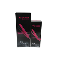Santorini Diamond Straighteners, Mini+large, Black, 2/pk Pack