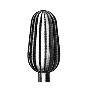 Busch Fig#75 S/bur Acrylic Cutter Iso310.104.260.171#050 6pk Pack