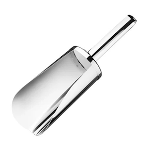 Vogue Stainless Steel Scoop with hollow handle, 500mL, 210g, Each Each