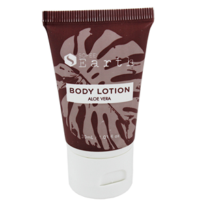 Sofeel Earth Body Lotion, Aloe Vera, 30ml Cap Top Bottles, 300/Carton Carton