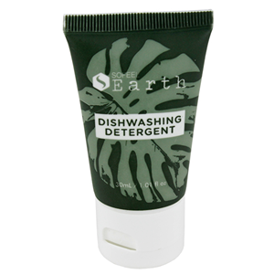 Sofeel Earth Dishwashing Detergent, Biodegradable, 30ml Cap Top Bottles, 300 Bottles/Carton Carton
