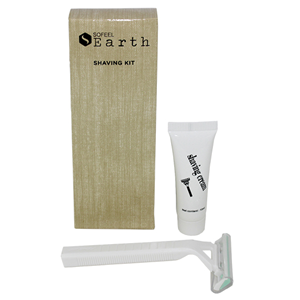 Sofeel Earth Shaving Kit, Individually Packed, 100 Packs/Box Box